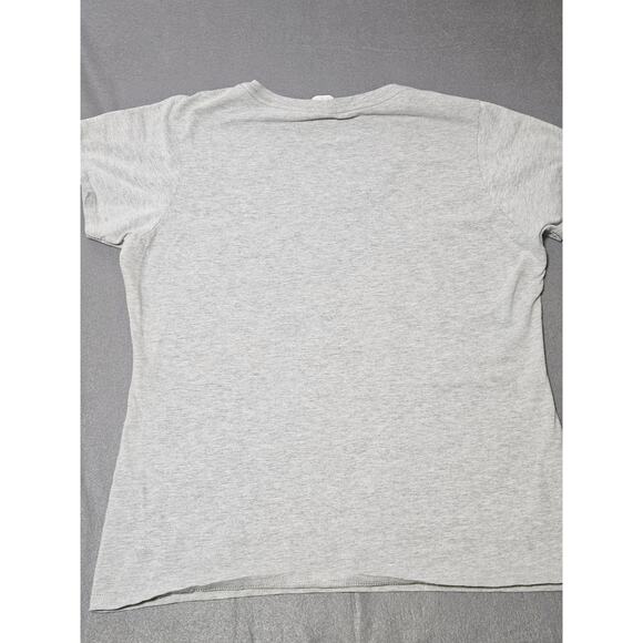 Vtg Official Nintendo Shirt Womens Extra Large Gray Mushroom Mystery Box V Neck - Picture 8 of 8